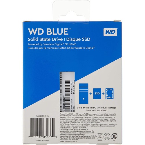 Western Digital Blue 250GB 2.5-inch SATA III Internal Solid State Drive