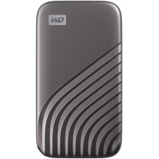 Western Digital 1TB My Passport SSD External Portable Drive, Gray, Up to 1050 MB/s - WDBAGF0010BGY-WESN